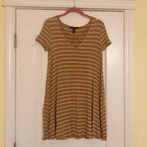 Striped T-Shirt Dress